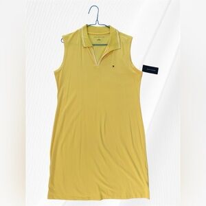 Tommy Hilfiger Yellow Sleeveless Polo Dress